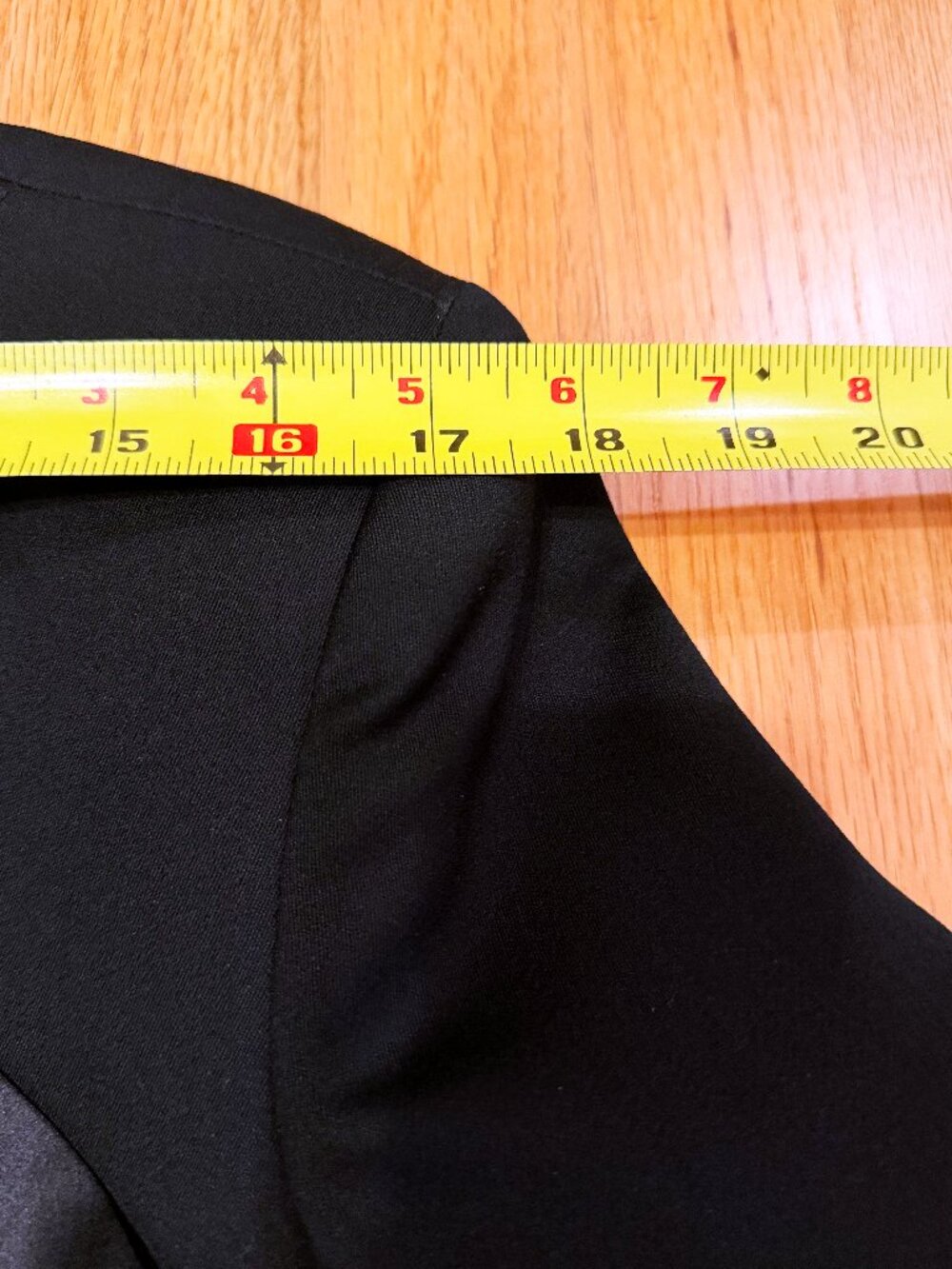Elie Tahari Black Wool Silk Tuxedo Blazer V-Neck Collarless US 6 Made in USA - Picture 6 of 11